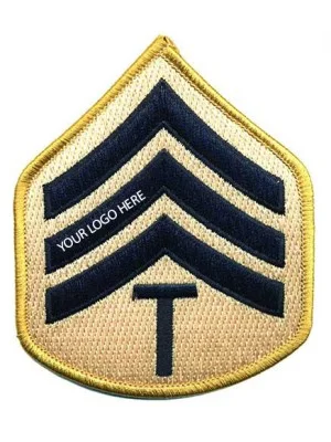 Custom Embroidered Security Rank Badge
